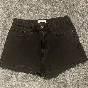 Abercrombie  Curve Love High Rise Mom Short